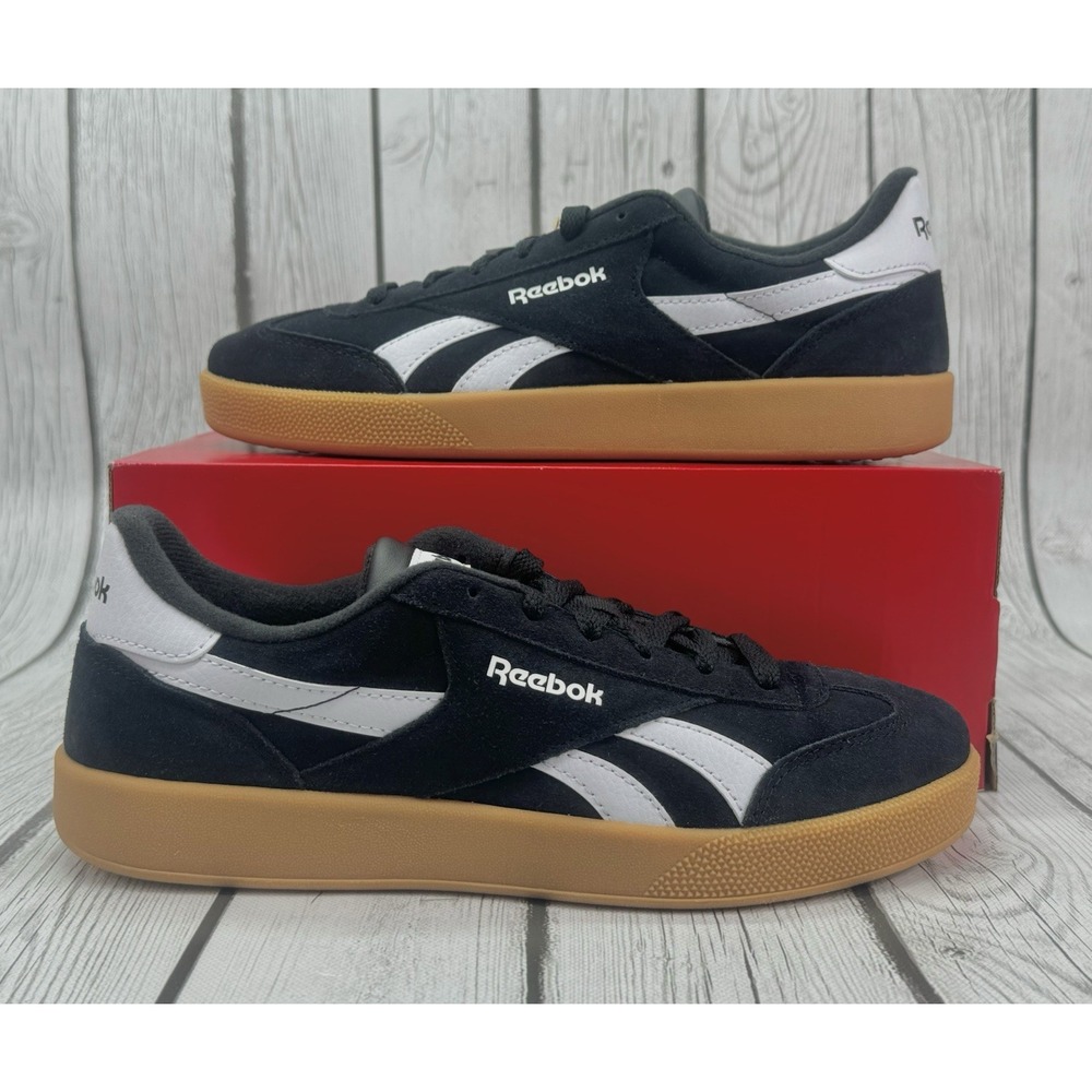 Reebok Unisex Smash Edge Black White Gum Size 7.5 US GZ5313 New